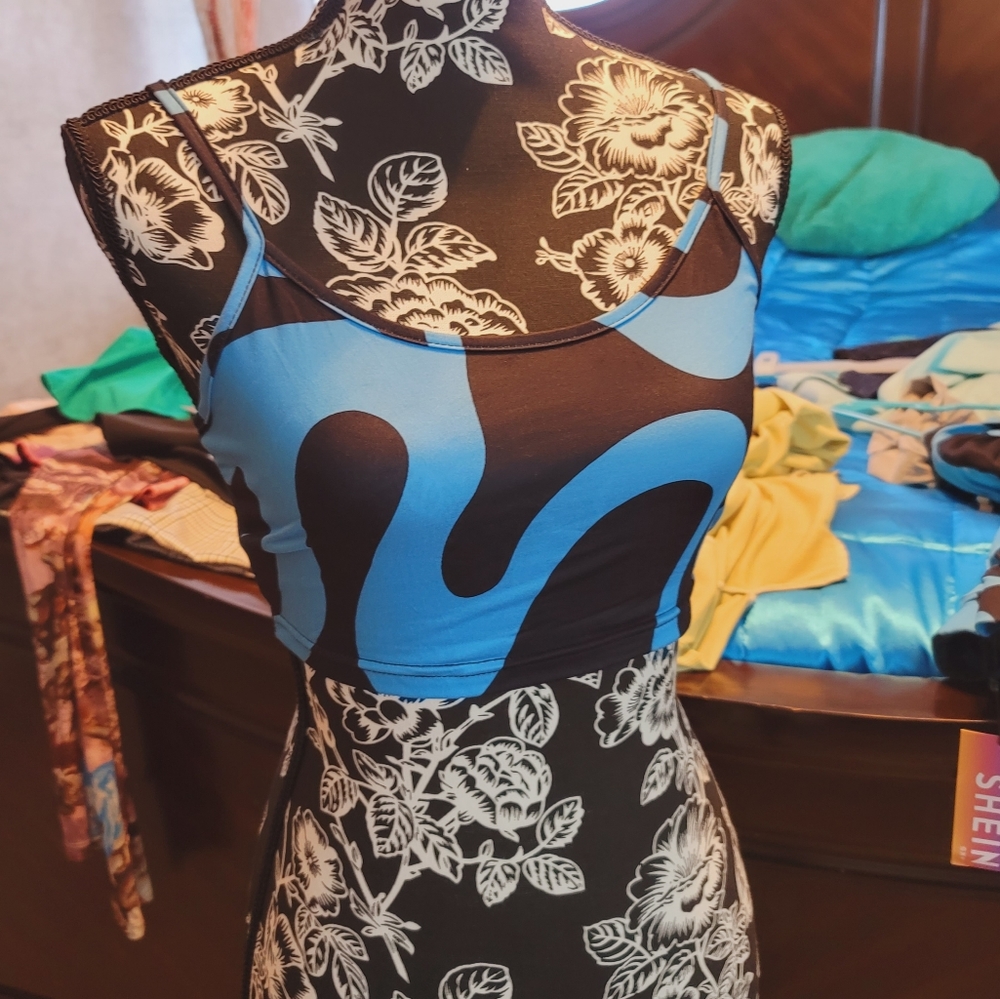 Shein croptop and pants set